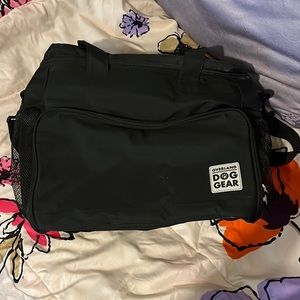 Dog gear black bag
